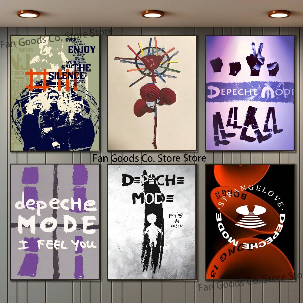 Home Gym Wallpaper - D-Depeche-Mode Band Poster Home Gym Football
