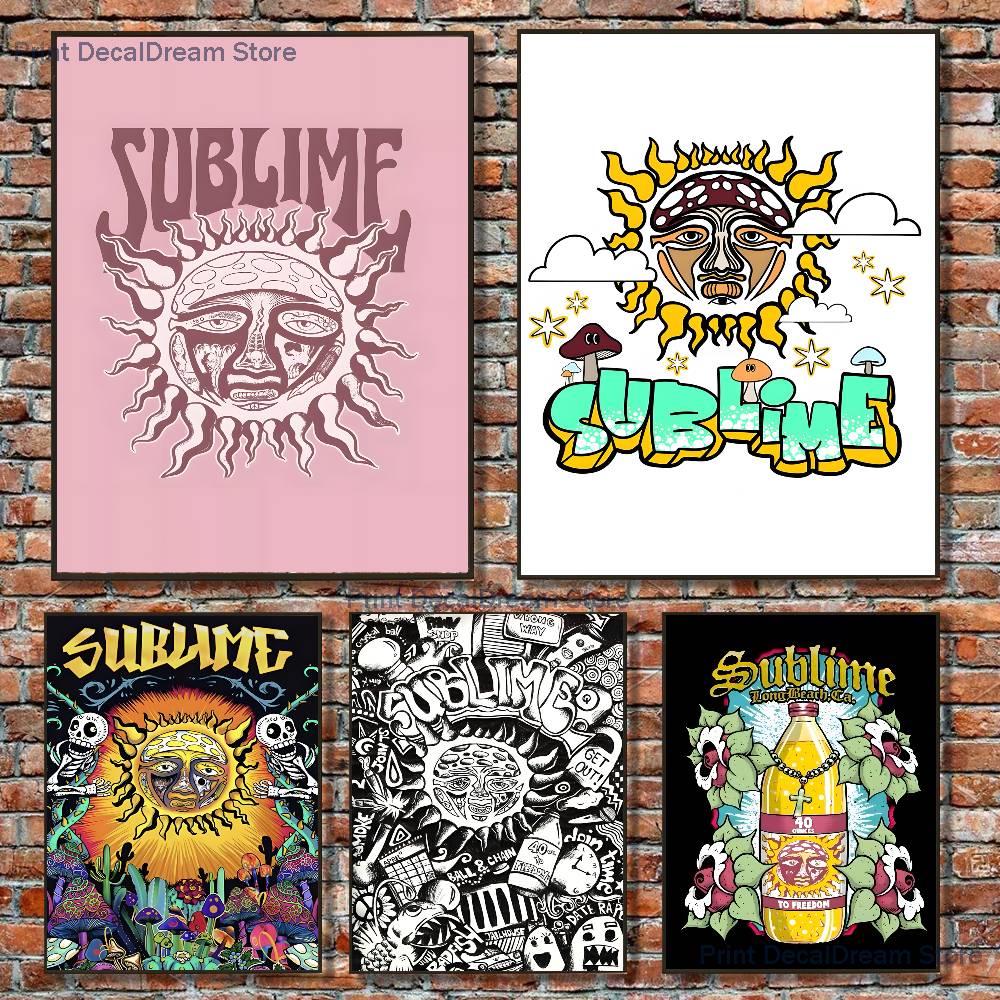 Home Gym Wallpaper - Band S-Sublime Poster Home Gym Football