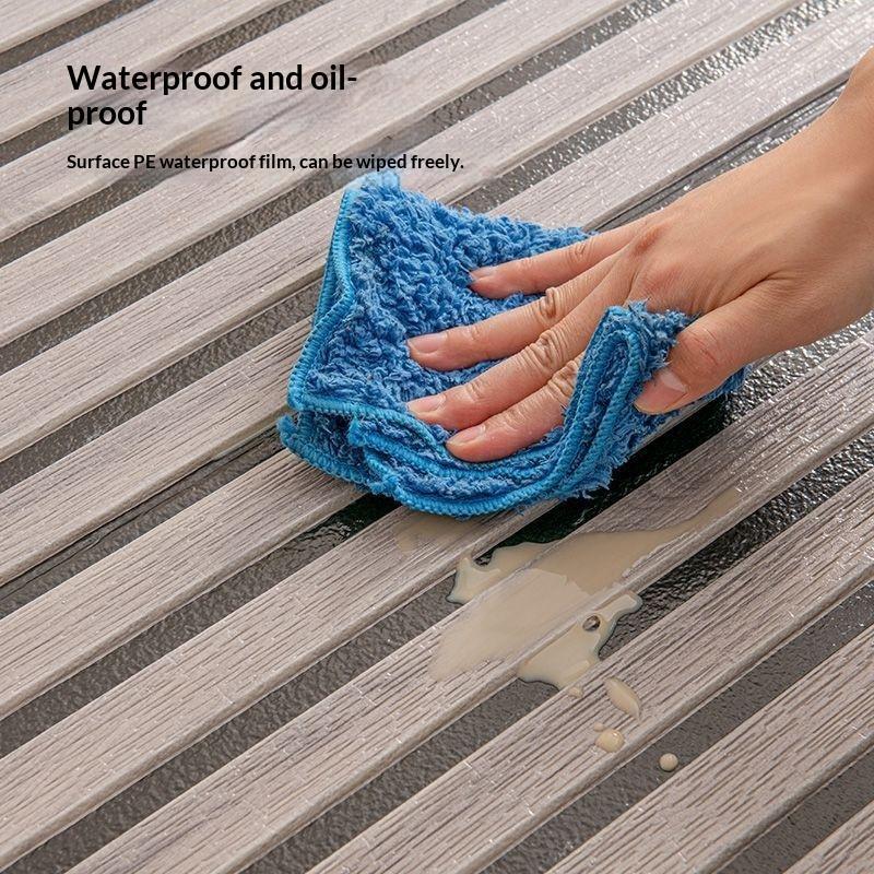 3D Wood Slat Wall Panels Eco-f - огляд і ціна Home Gym Wallpaper