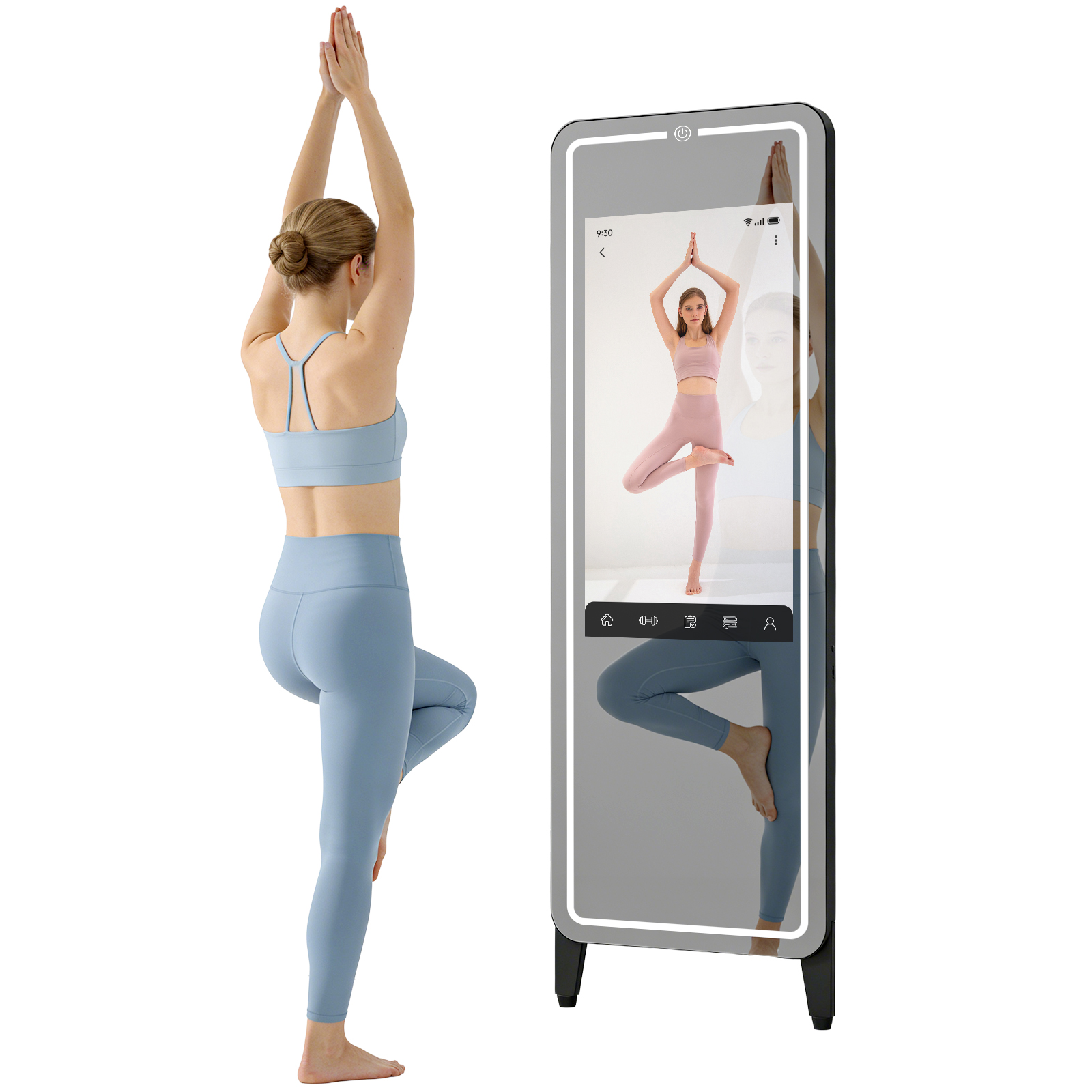 Smart Gym Mirror for Home Work - огляд і ціна Home Gym Video