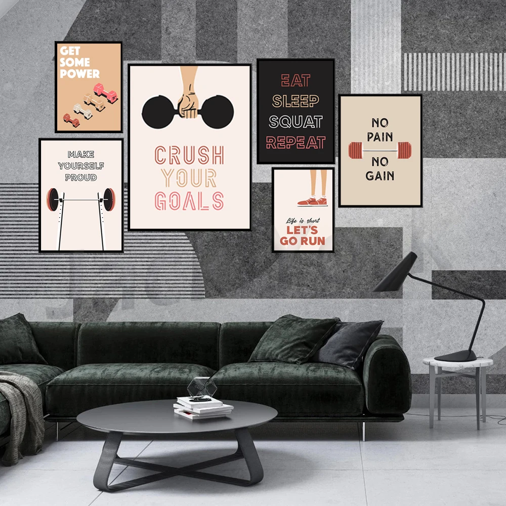 Home gym wall art,  Gallery Wa - огляд і ціна Home Gym York