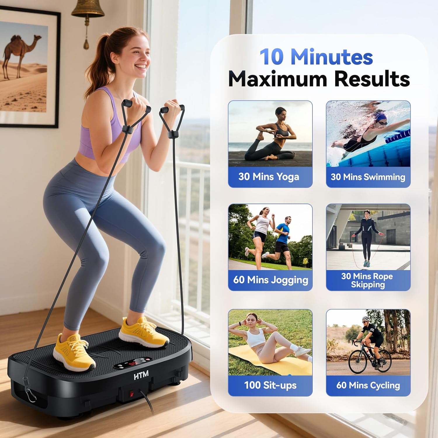 Vibration Plate Fat Burning Fi - огляд і ціна Home Gym Online