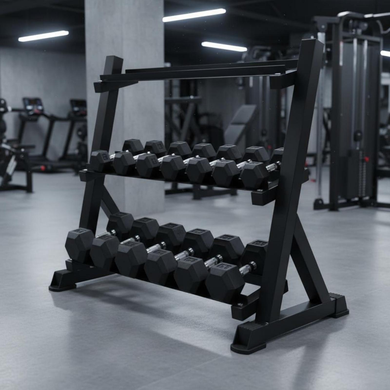 3 Tier Dumbbell Rack Saving He - огляд і ціна Home Gym Gym