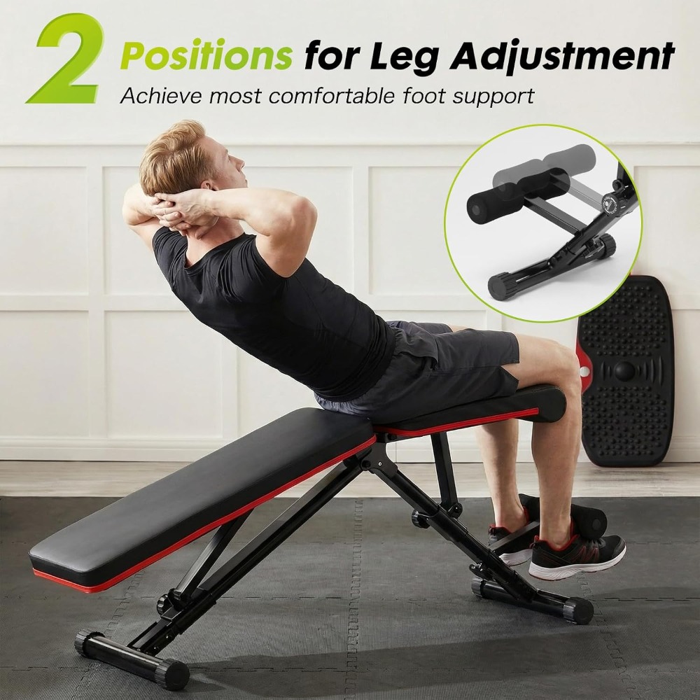 Adjustable Weight Bench for Fu - огляд і ціна Home Gym Weights