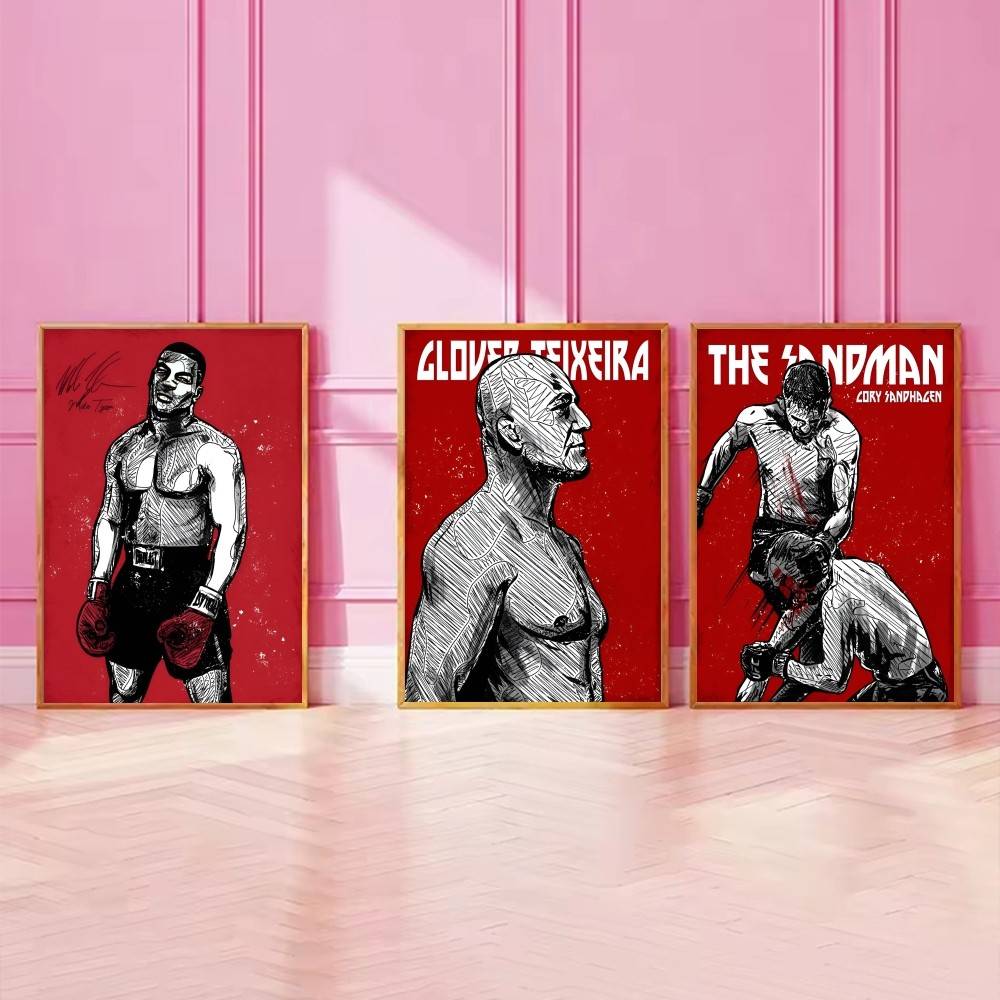 Combat Athlete Paper Poster Gr - огляд і ціна Home Gym Wallpaper