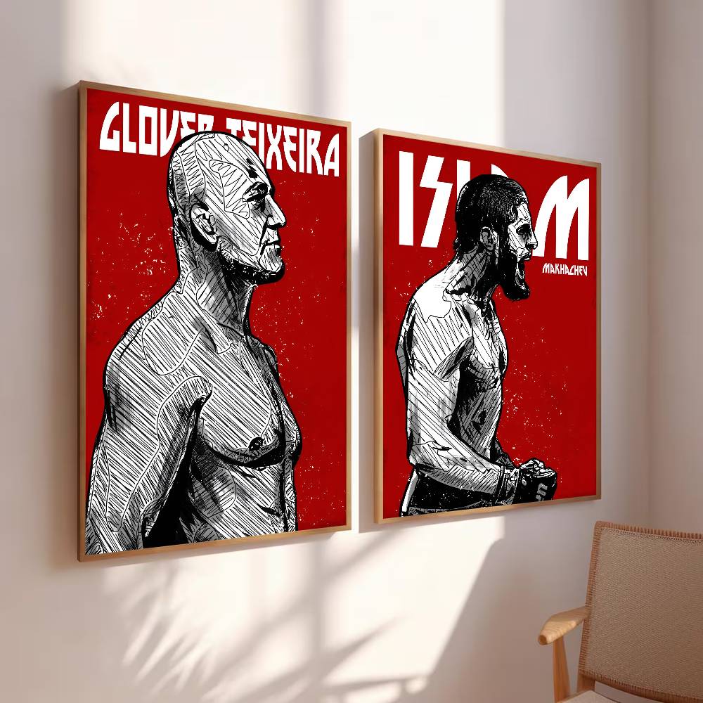 Combat Athlete Paper Poster Gr - огляд і ціна Home Gym Wallpaper