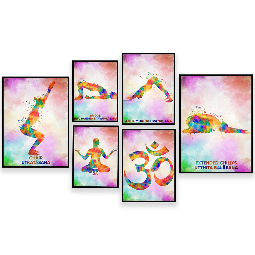 Yoga Ashtanga Pose Poster Home - огляд і ціна Home Gym York
