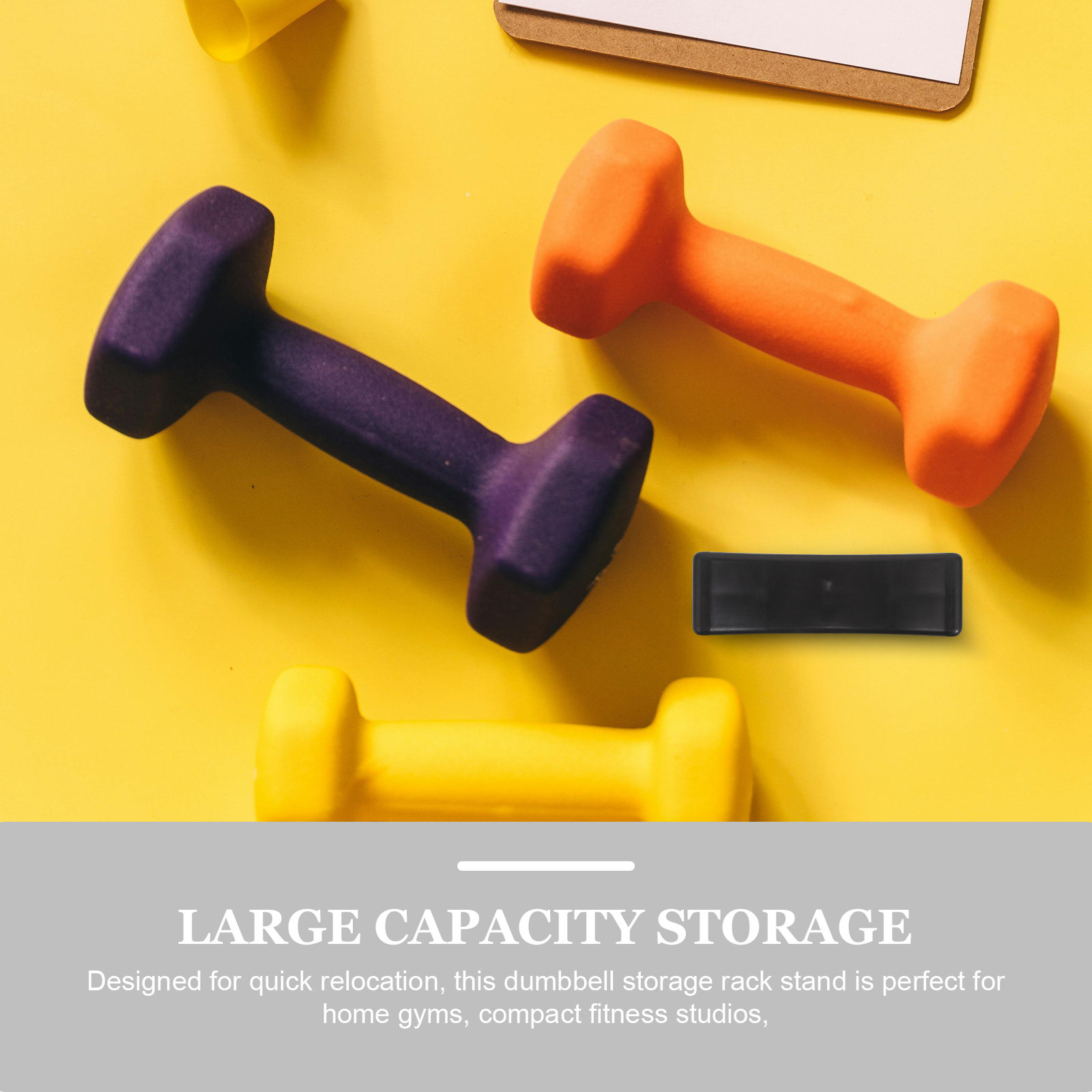 8Pcs Dumbbell Storage Saddles  - огляд і ціна Home Gym Weights