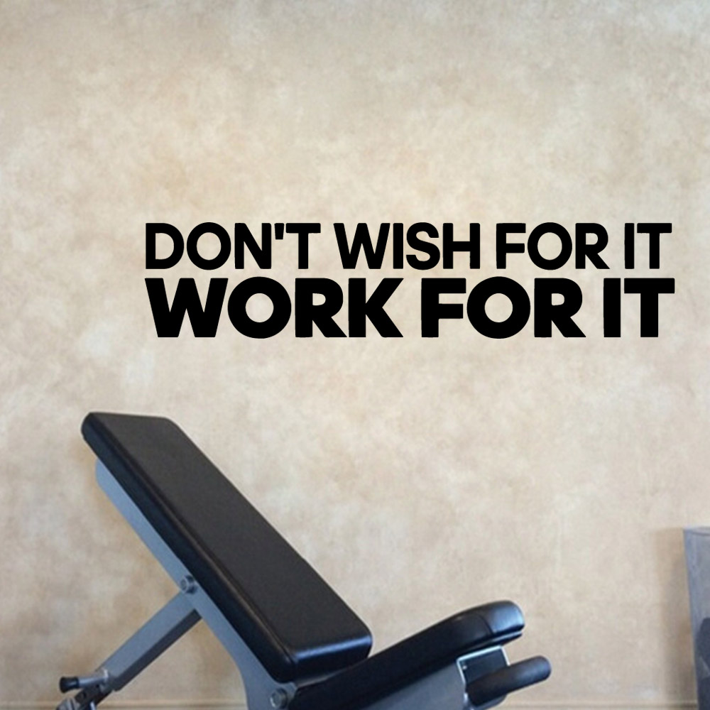 Drop Shipping GYM Wall Art Dec - огляд і ціна Home Gym Wallpaper
