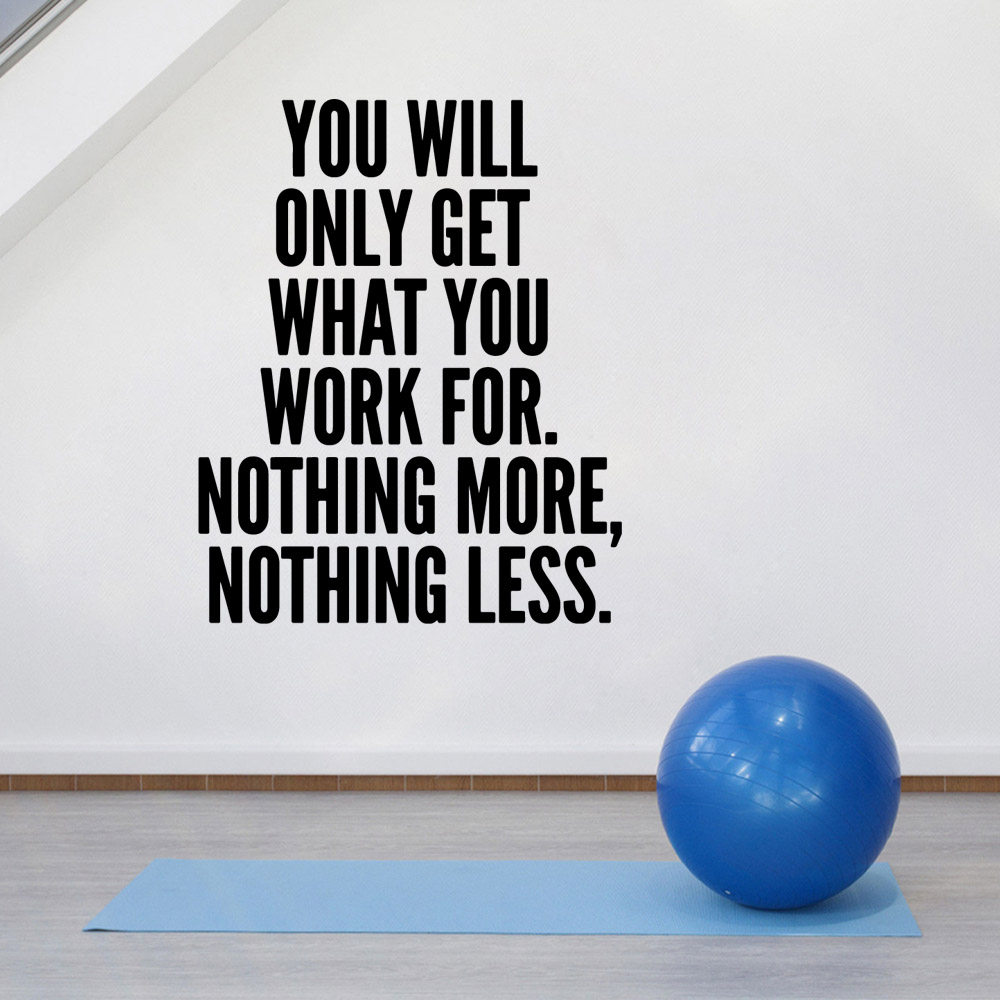 Drop Shipping GYM Wall Art Dec - огляд і ціна Home Gym Wallpaper