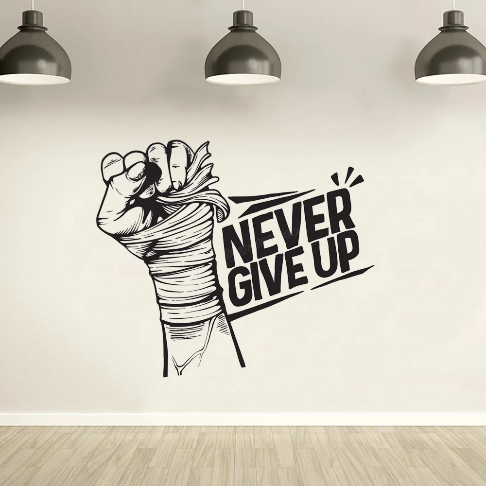 Nunca Desista Decalque De Pare - огляд і ціна Home Gym Wallpaper