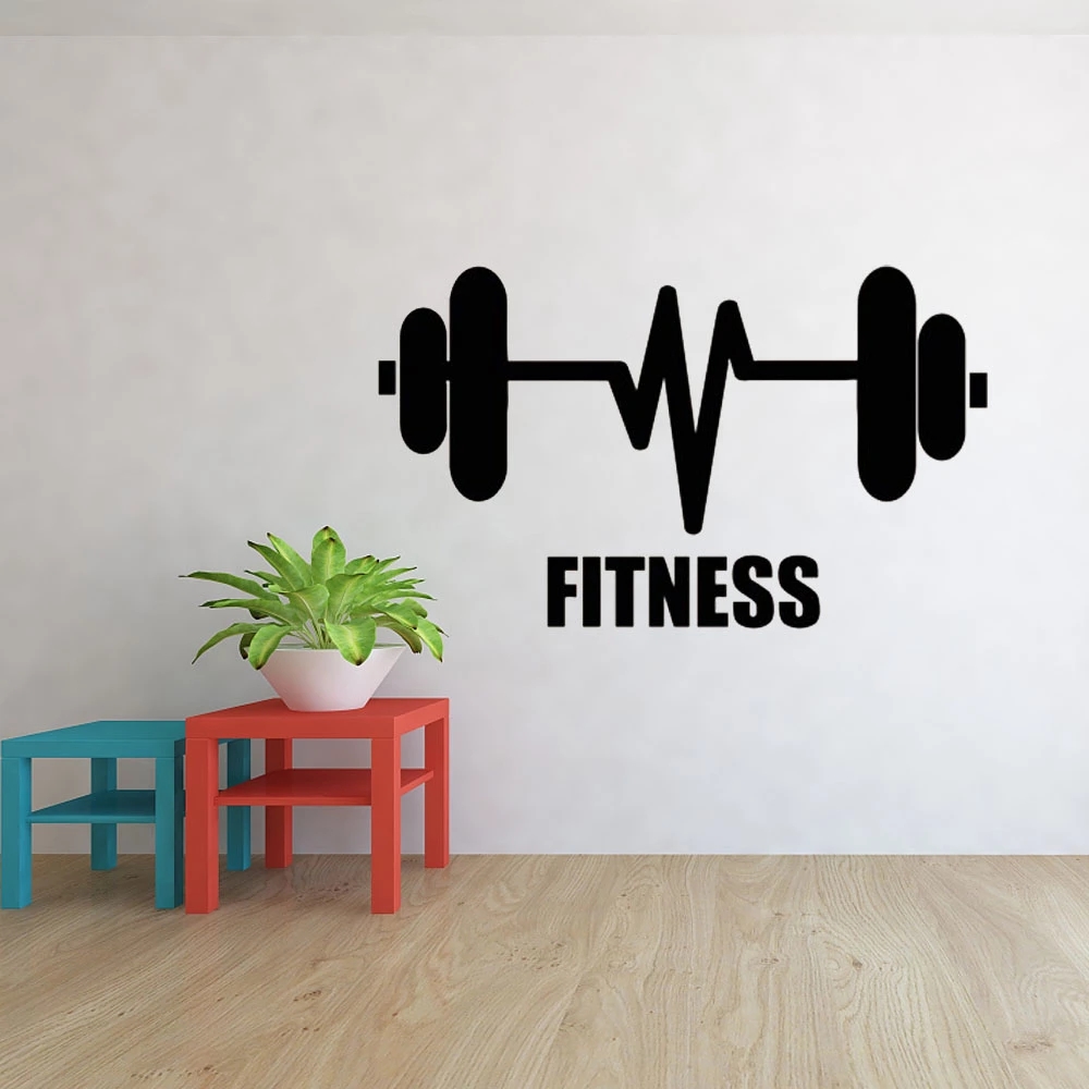 1 pc hot sale GYM culture Wall - огляд і ціна Home Gym Wallpaper