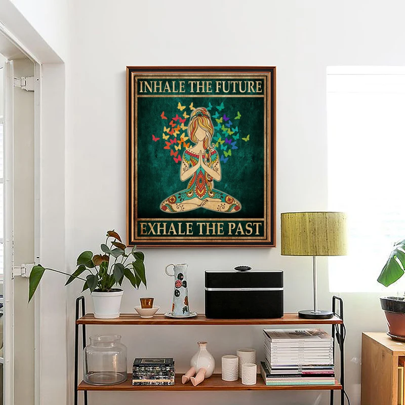 Canvas Painting Hippie Yoga Gi - огляд і ціна Home Gym York