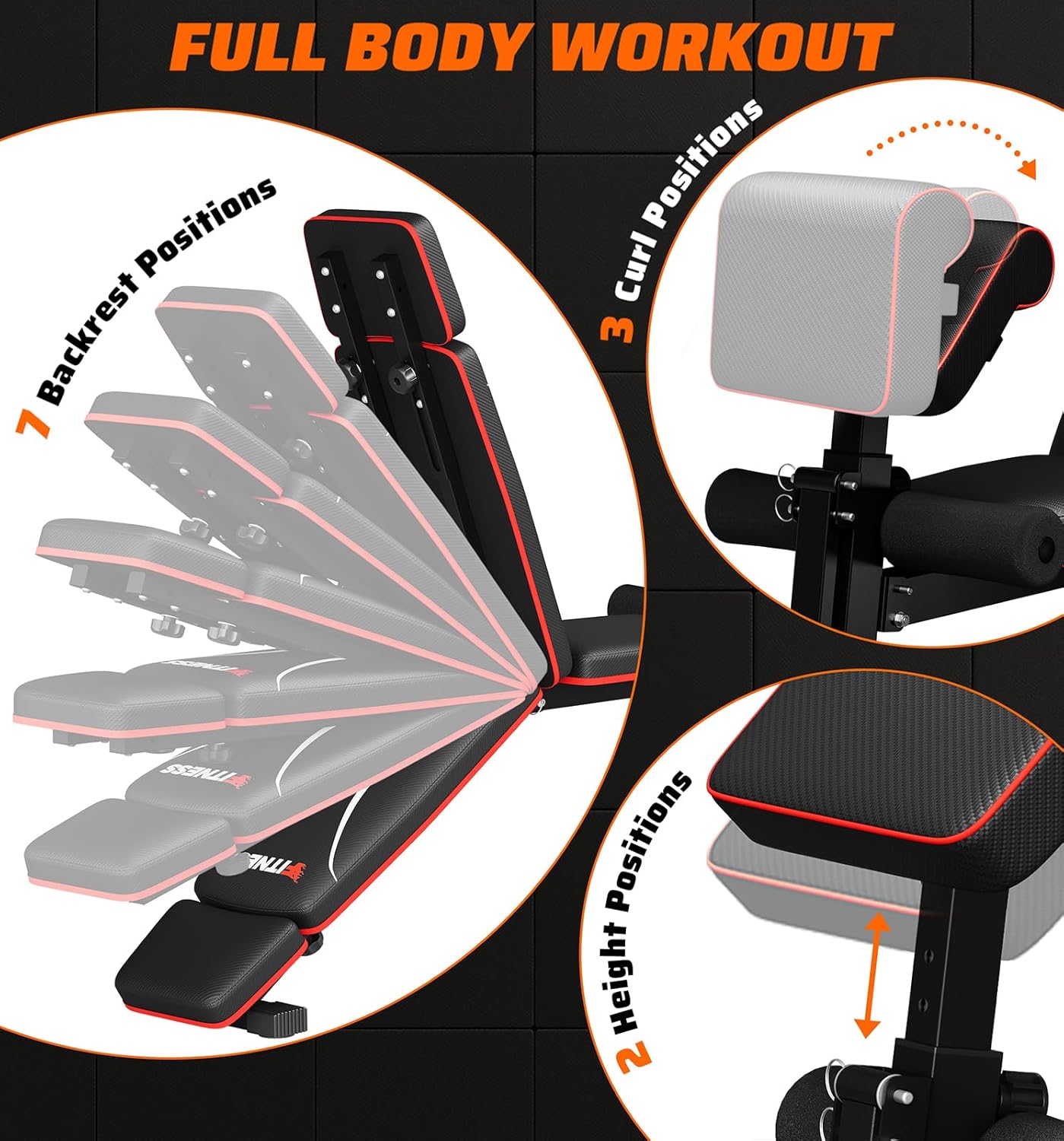 Home Gym Foldable Weight Bench - огляд і ціна Home Gym Weights
