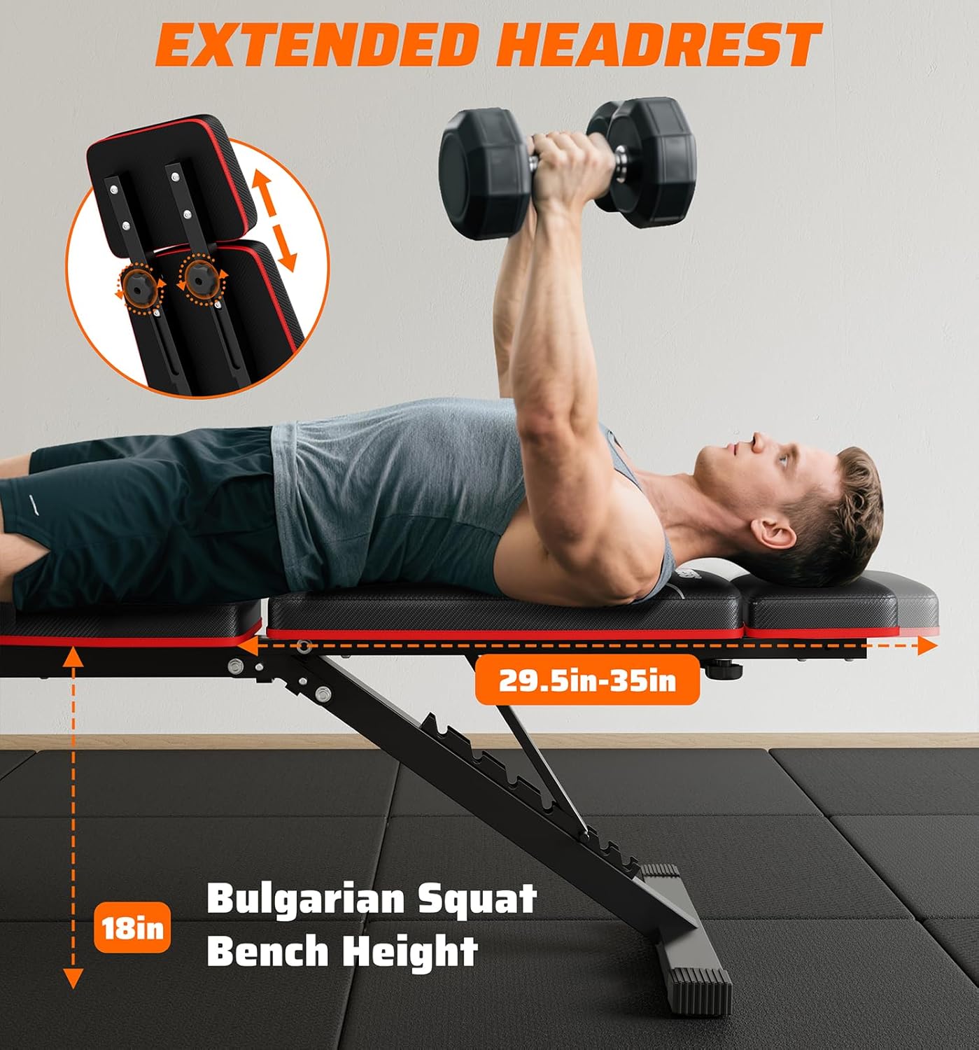 Home Gym Foldable Weight Bench - огляд і ціна Home Gym Weights