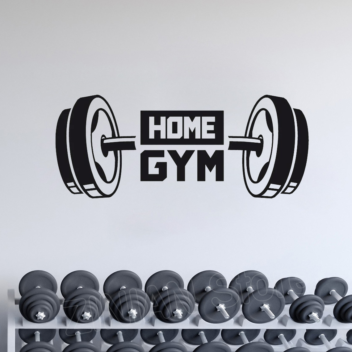 Fitness Home Gym Decor Wall St - огляд і ціна Home Gym Wallpaper