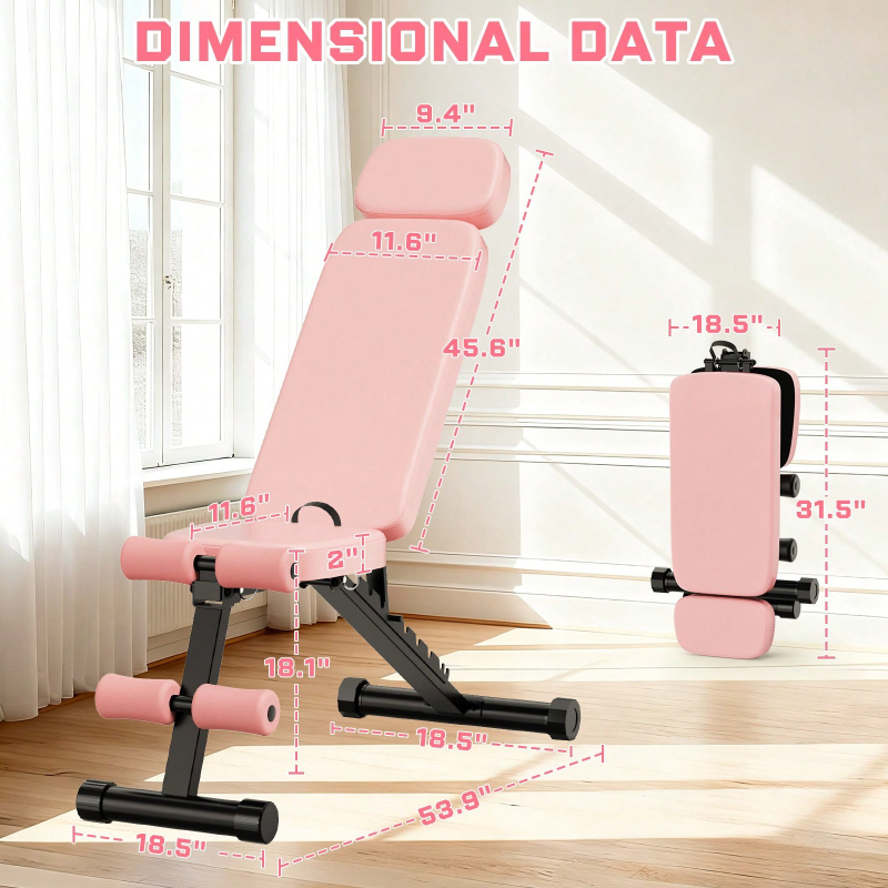 9 Position Adjustable Weight B - огляд і ціна Home Gym Weights