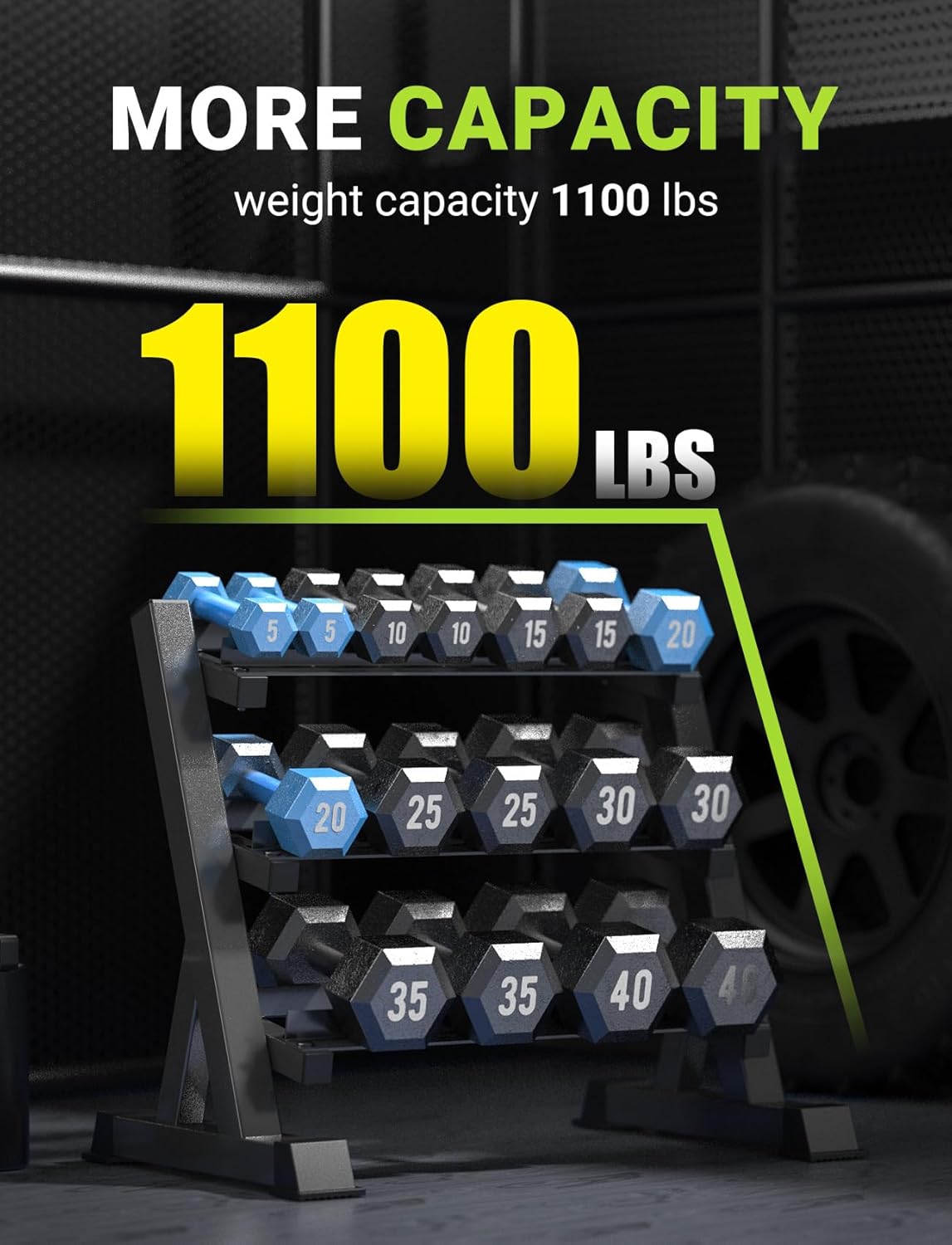 Home Gym Dumbbell Rack, 3 & 5  - огляд і ціна Home Gym Gym